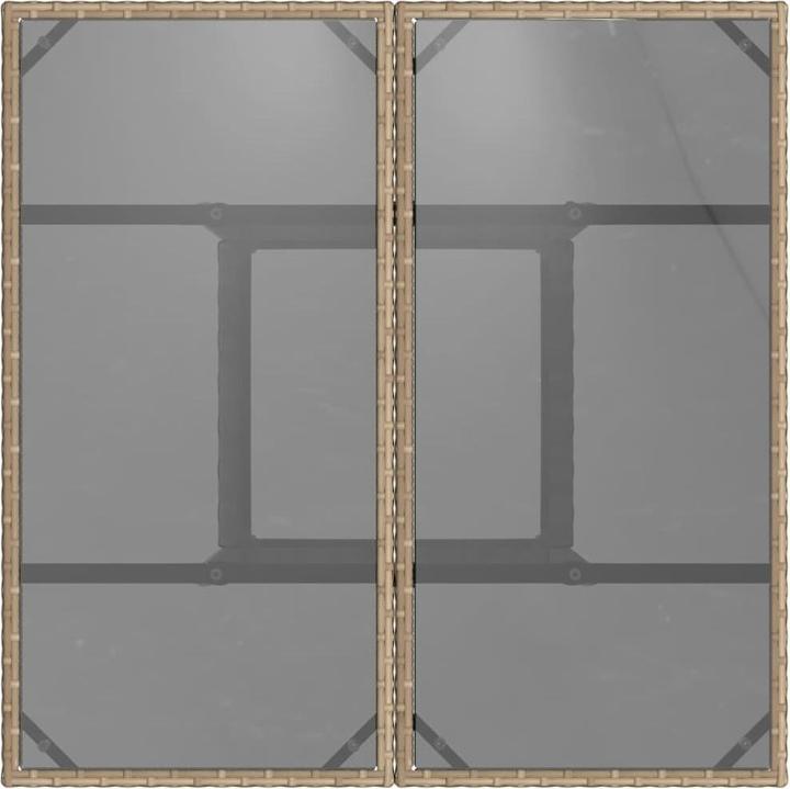 Produktbild vidaXL Gartentisch (80 x 80 x 75 cm)