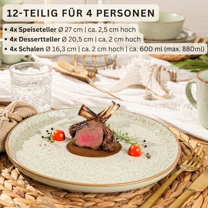 Produktbild Sänger Tafelservice Rio (12 Stück)