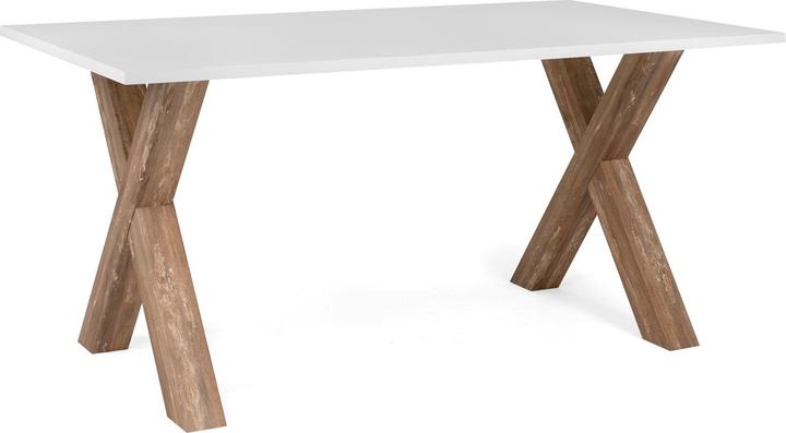 Produktbild HTI-Living Esstisch mit X-Gestell Marrakesh (160 x 90 x 75 cm)