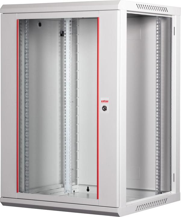 Roline 19-Zoll Wandgehäuse Basic Plus 18HE (18 HE, 19 Zoll Rack)