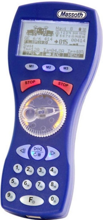 Actual product image Massoth Radio handheld controller DiMAX Navigator 2.4GHz