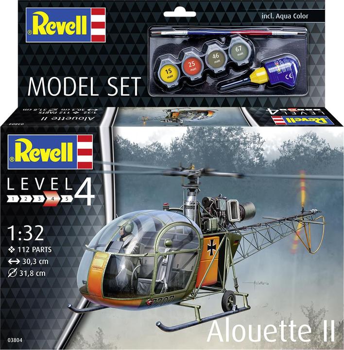Actual product image Revell Model Set Alouette II