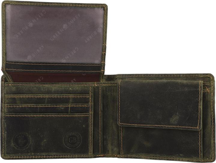 Actual product image Greenburry Vintage Geldbörse Leder 12.5 cm