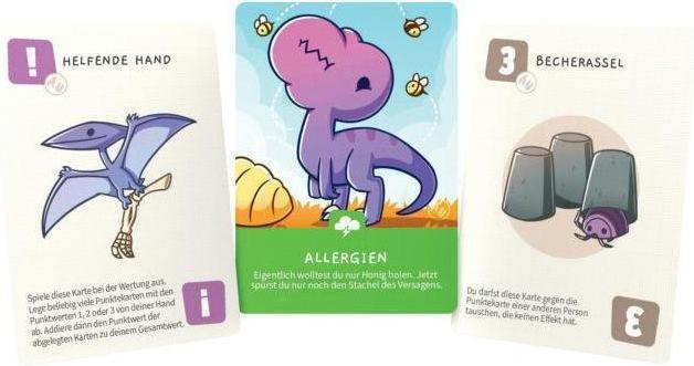 Actual product image Unstable Games Happy Little Dinosaurs - Expansion for 5 to 6 people, card game (German)