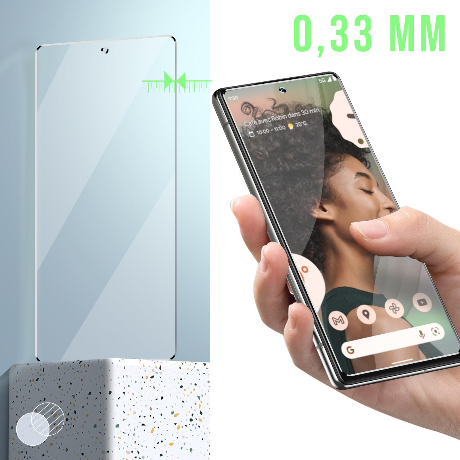 Thumbnail - Avizar 9H Härtegrad Glas-Displayschutzfolie (1 Stück, Google Pixel 6a), Smartphone Schutzfolie, Transparent