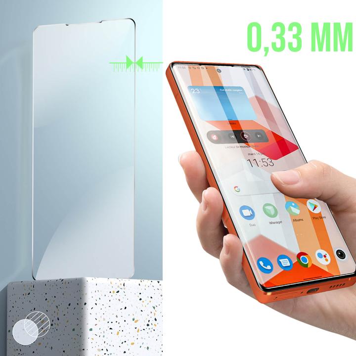 Produktbild Avizar 9H Härtegrad Glas-Displayschutzfolie (1 Stück, Huawei Nova 11i)