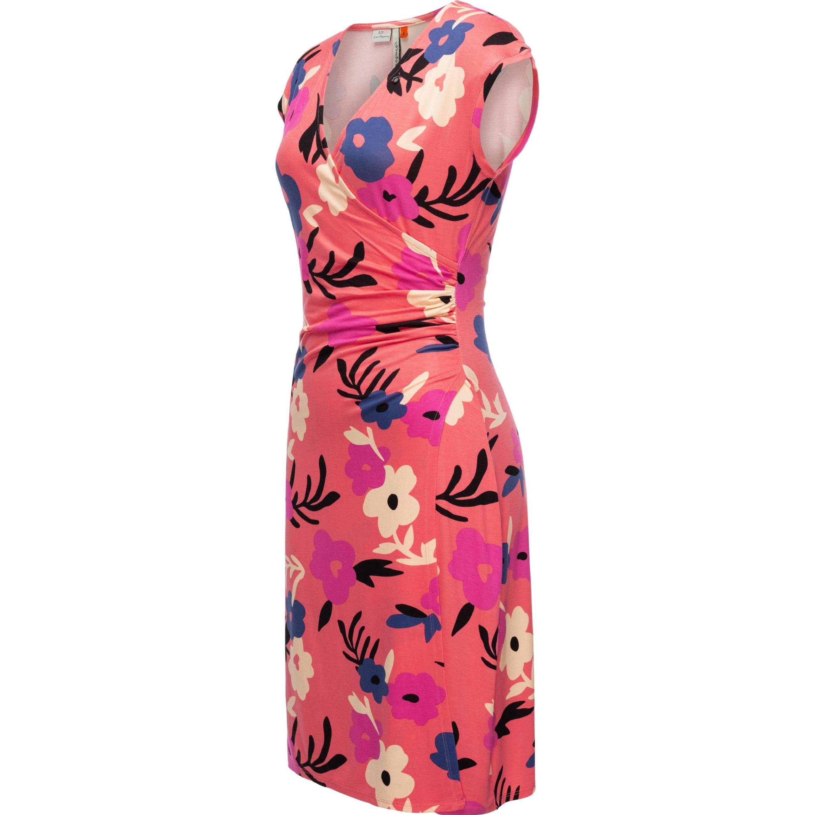 Thumbnail - Ragwear, Damen, Kleider, Crupi Print, Orange, (M)