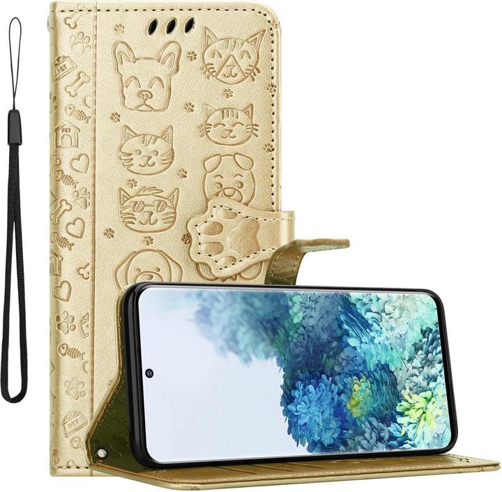 Produktbild Cadorabo Book Hunde & Katzen Cover (Samsung Galaxy S20)