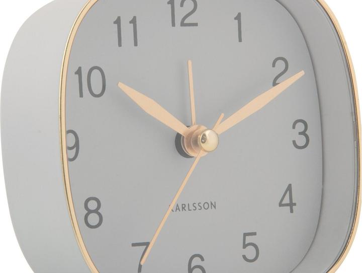 Actual product image Karlsson Classic alarm clock Travel Square Mouse grey