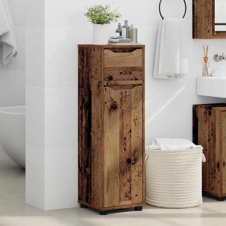 Actual product image vidaXL Badezimmerschrank (30 x 30 x 101 cm)