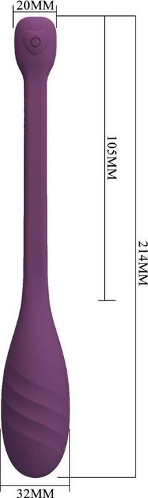 Produktbild Pretty Love - Leviathan App-Gesteuerter Vibrator Lila