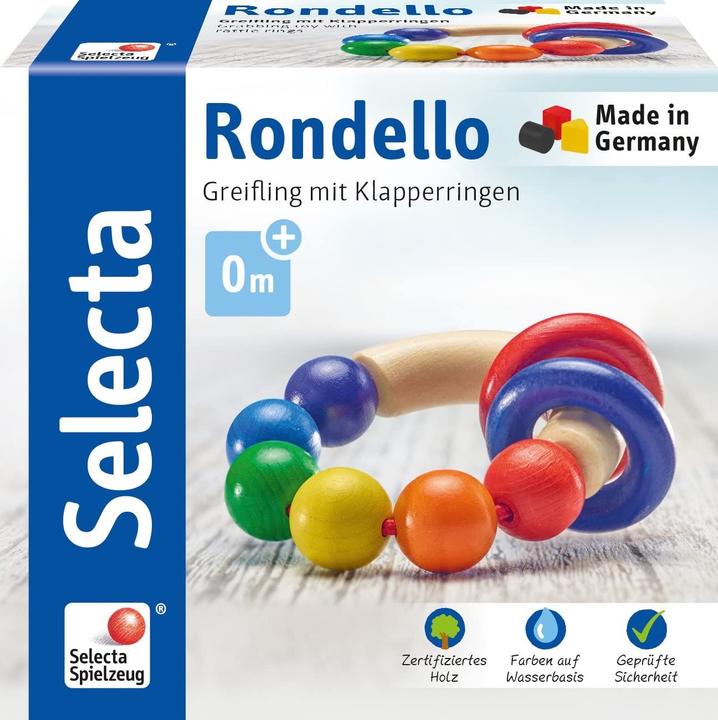 Image du produit Selecta Spielzeug Hochet Rondello cm