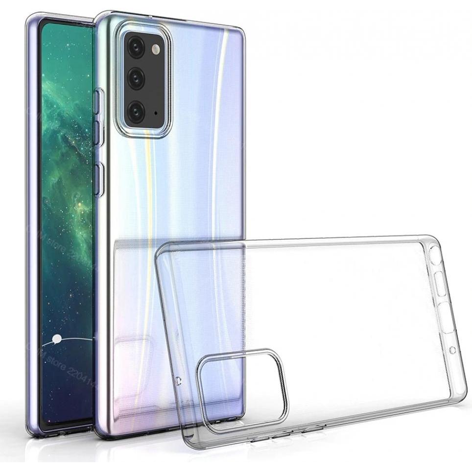 Screenguard Samsung Galaxy Note20 Flexible TPU Clear Case (Samsung Galaxy Note 20), Smartphone Hülle, Transparent