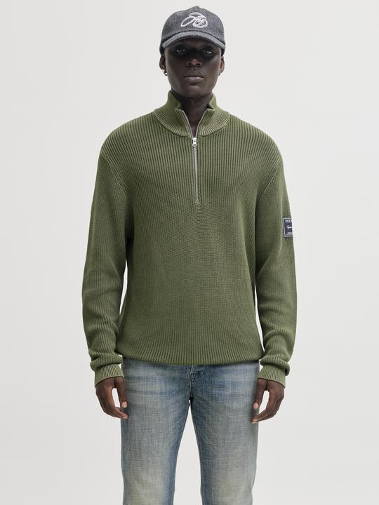 Produktbild Jack & Jones Jjedetroit Knit Half Zip Styd Aw25 (M)