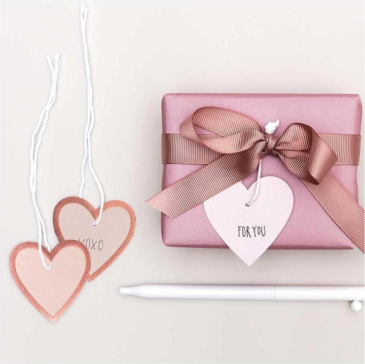 Image du produit Rico Design Etiquette cadeau coeur (Décoration pour cadeau, 24 x)
