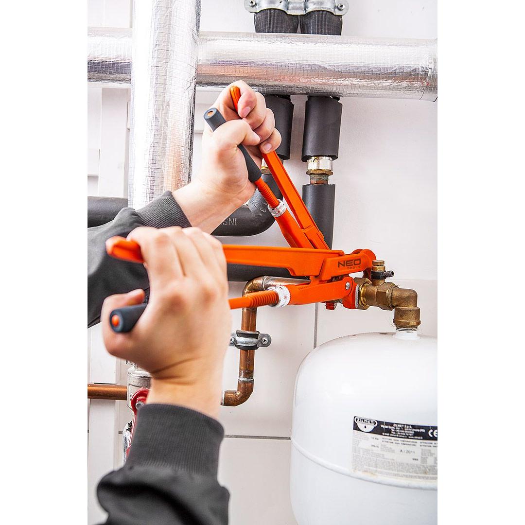 Thumbnail - Neo Tools, Zange, Pipe wrench type "90", 1.5 ", 425 mm (425 mm)