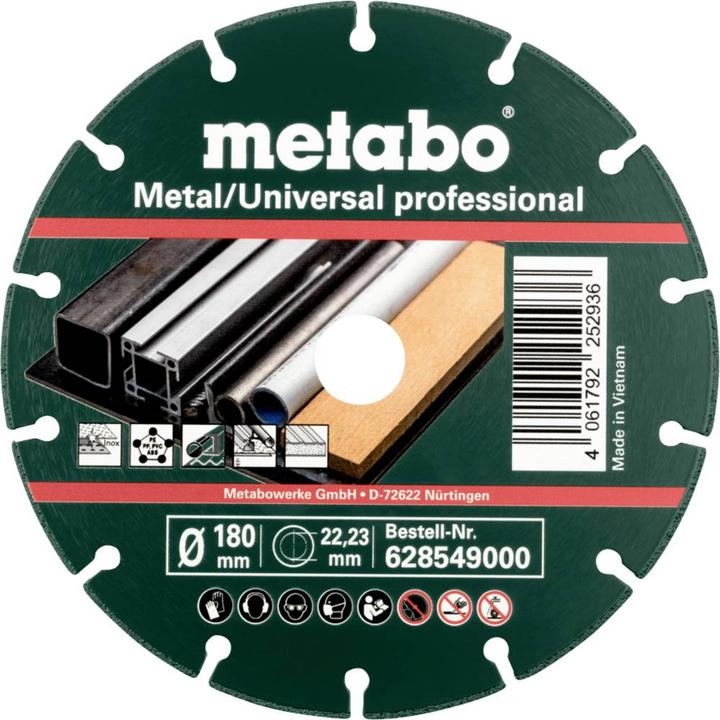 Produktbild Metabo Diamanttrennscheibe