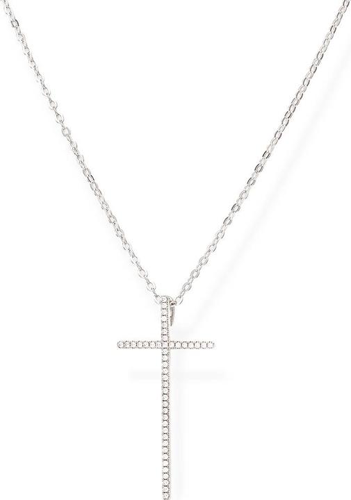 Image du produit Amen Collier Big Cross (Argent 925, 44 cm)