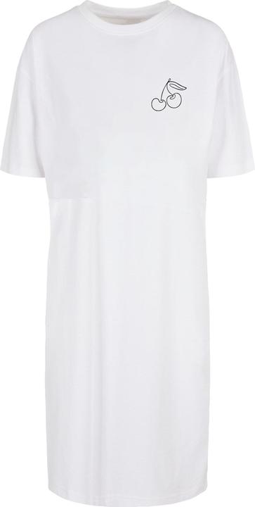 Merchcode Ladies Cherry Oversized Slit Dress - 117815 (S)