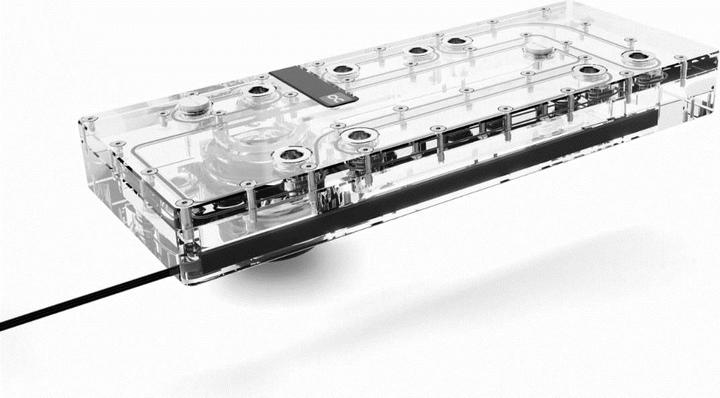 Alphacool PUM Core Distro Plate O11 Dynamic Evo/XL con pompa Apex VPP