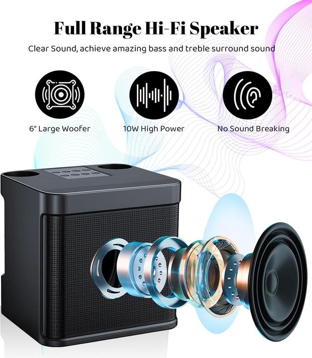 Produktbild Easjoy Karaoke Maschine