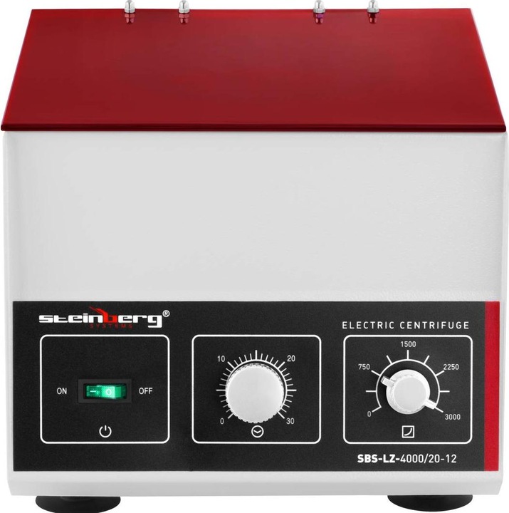 Produktbild Steinberg Tischzentrifuge Zentrifuge 180 W RZB 1150 xg Winkelrotor 3000 U min 12 x 20 ml