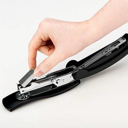 Actual product image Novus Stapler C2 with staples 24/6 (blister) black (25 Sheets)