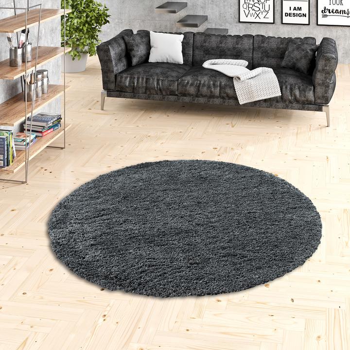 Produktbild Pergamon Hochflor Langflor Shaggy Teppich Luxury (Ø 150 cm)