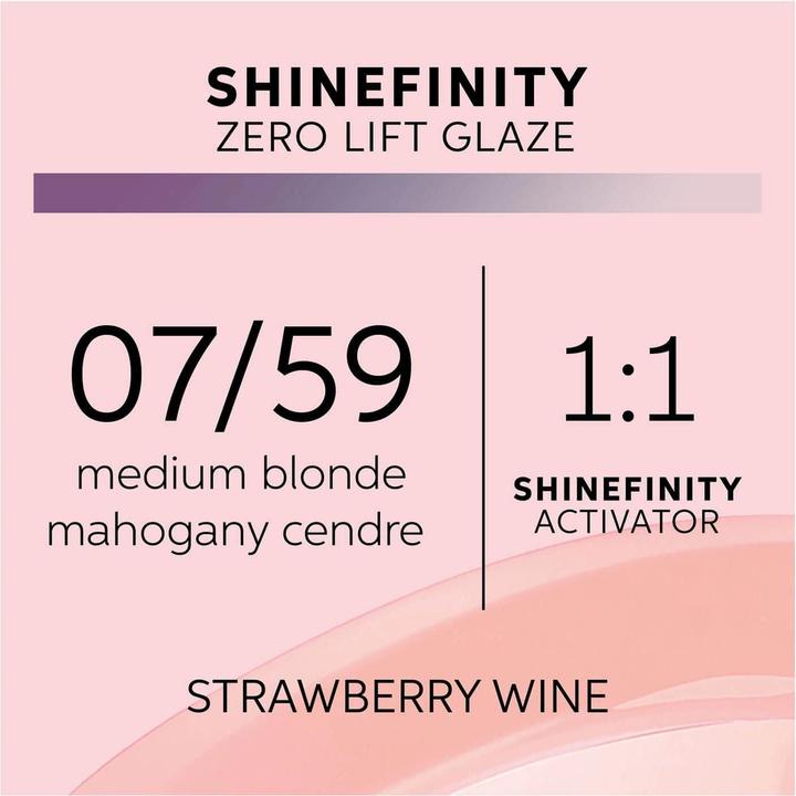 Produktbild Wella Shinefinity (07/59 Strawberry Wine)