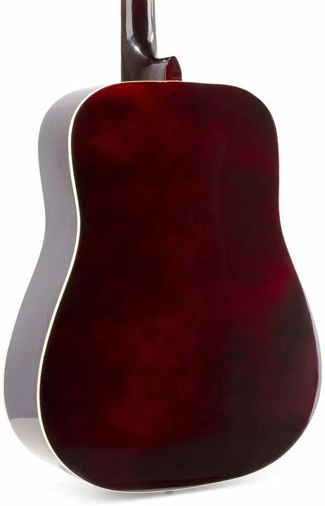 Actual product image Max Music Western Guitar SoloJam Set Sunburst (Acoustic guitar set, Linden, Rosewood)