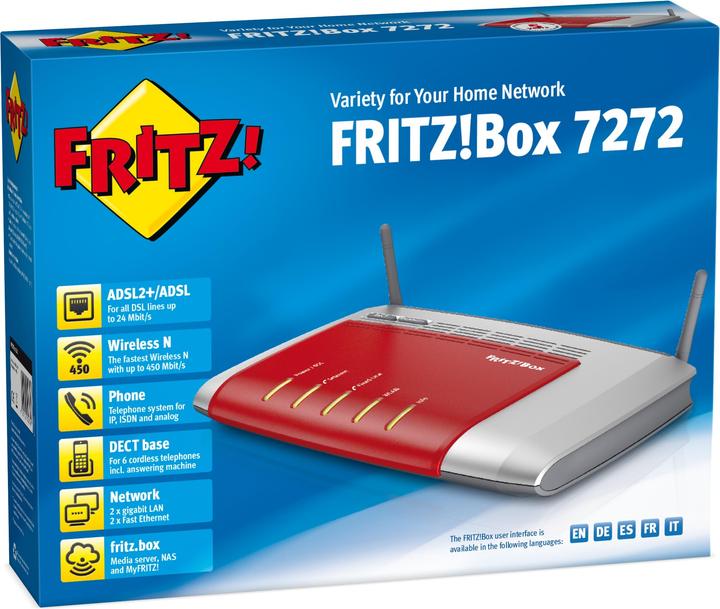 Produktbild AVM Fritz!Box 7272 International