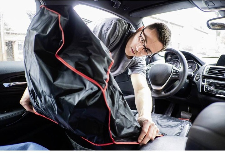 Image du produit Vigor Protège-Siège En Nylon, Réutilisable