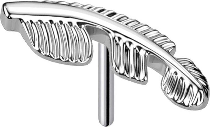 Actual product image Star Piercing Threadless spring silver (without brass, Titanium)