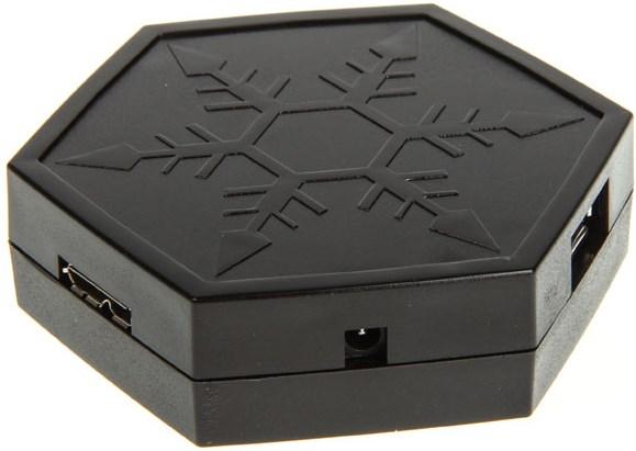 Actual product image Silverstone Ep01 (Micro USB, 4 ports)