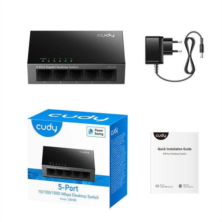 Produktbild Cudy GS105 (5 Ports)