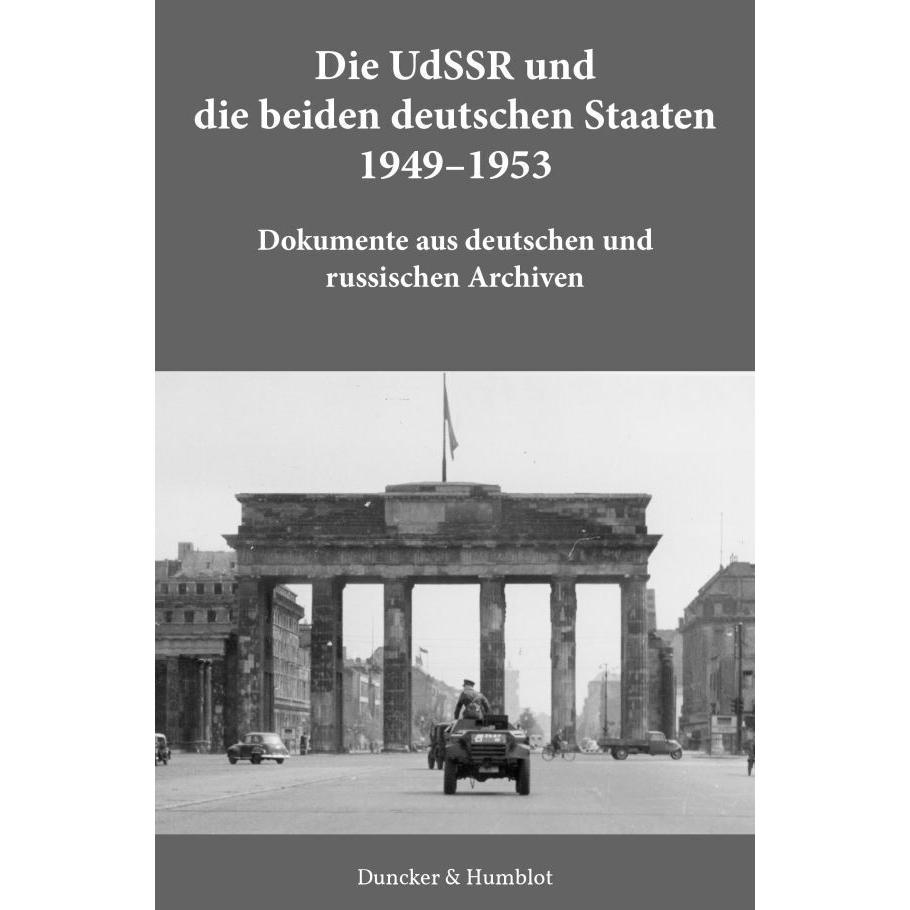 Die UdSSR und die beiden deutschen Staaten 1949-1953, Fachbücher von Martin Sabrow, Ole Christian Kröning, Jochen P. Lau...
