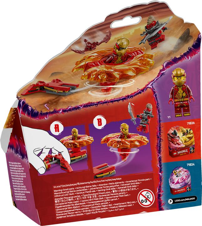 Produktbild LEGO Kais Drachen-Spinjitzu-Spinner (71823, LEGO Ninjago)