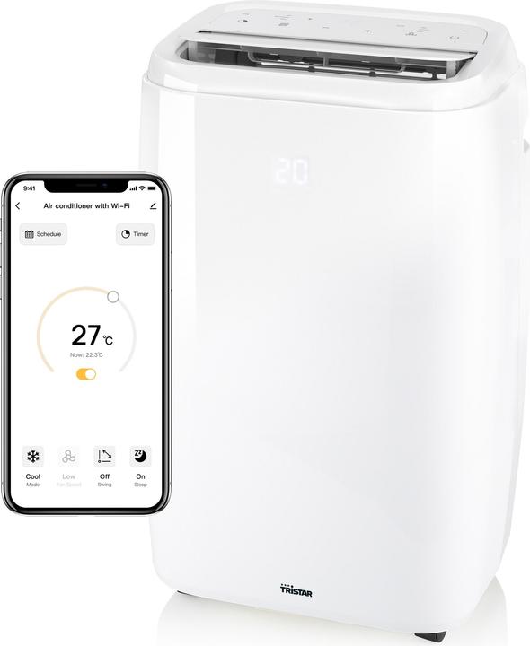 Produktbild Tristar Mobiles Klimagerät 12000 BTU / Smart per App (12000 BTU/h)
