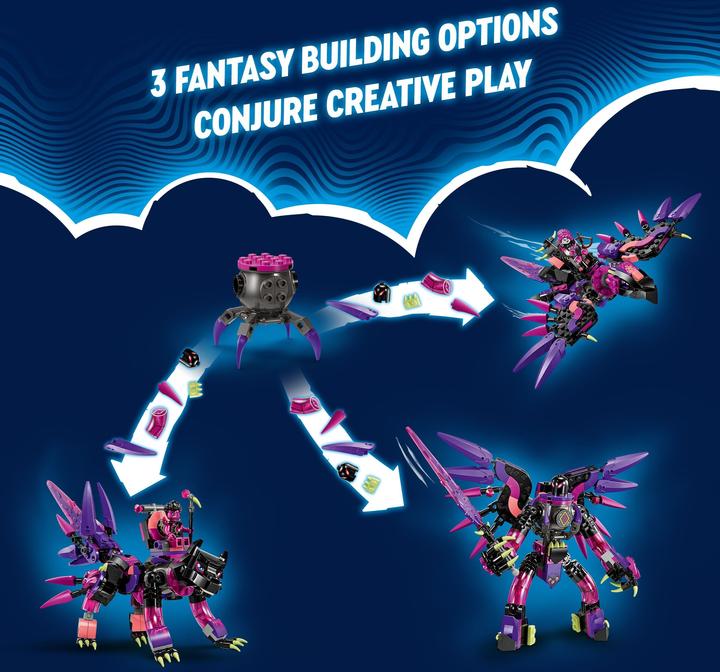 Produktbild LEGO Die Albtraumkreaturen der Nimmerhexe (71483, LEGO Dreamzzz)