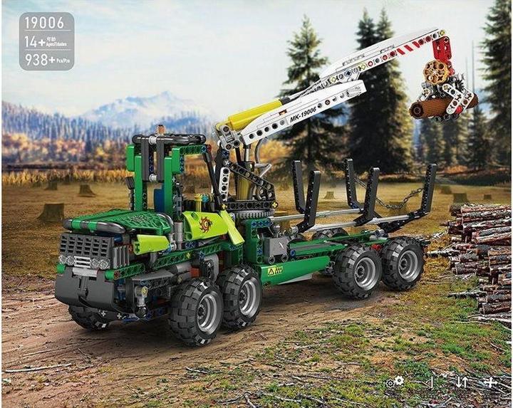 Actual product image Mould King Pneumatic Forest Machine