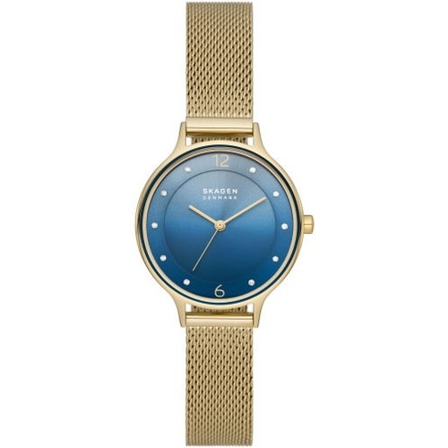 Skagen, Armbanduhr, Anita Lille, Gold, (Analoguhr, 30 mm)