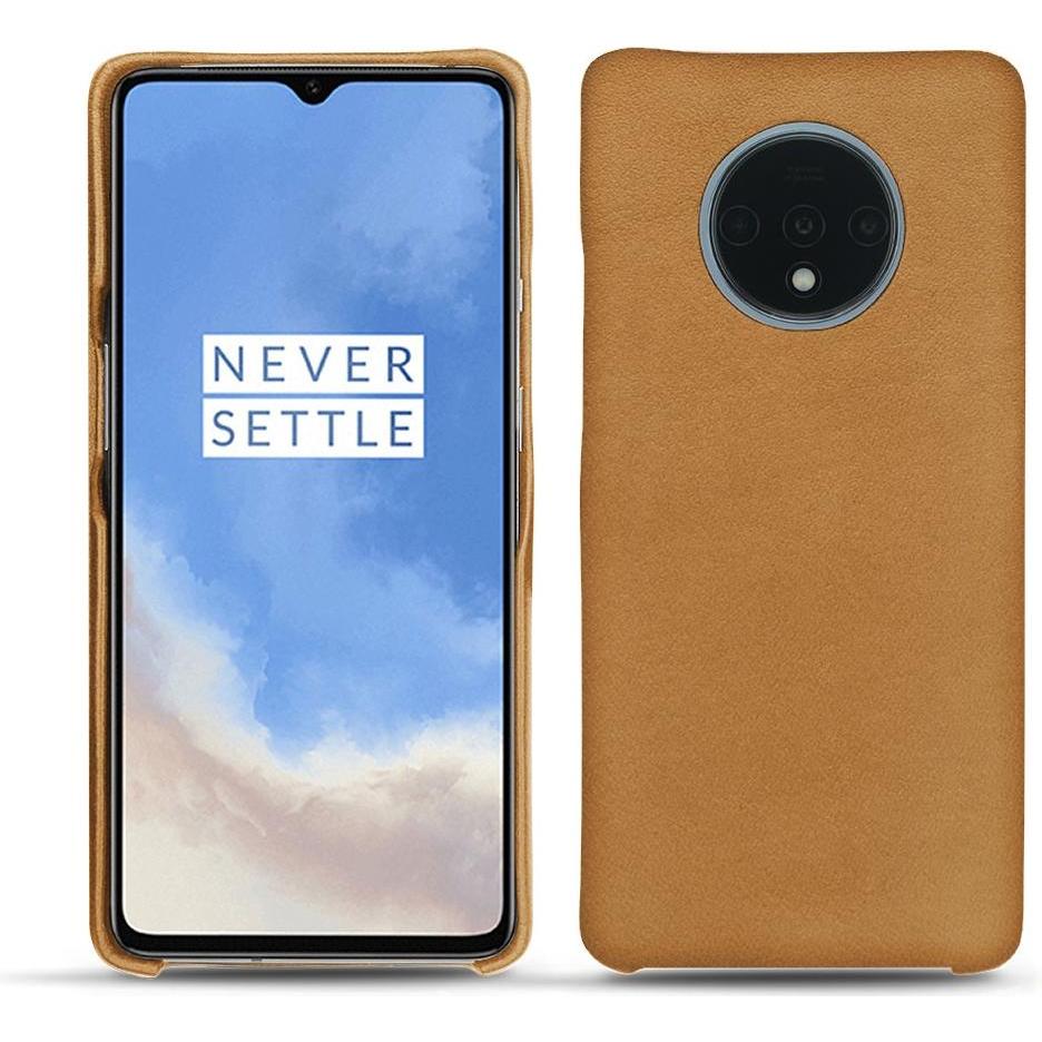 Thumbnail - Noreve Lederschutzhülle (OnePlus 7T), Smartphone Hülle, Braun