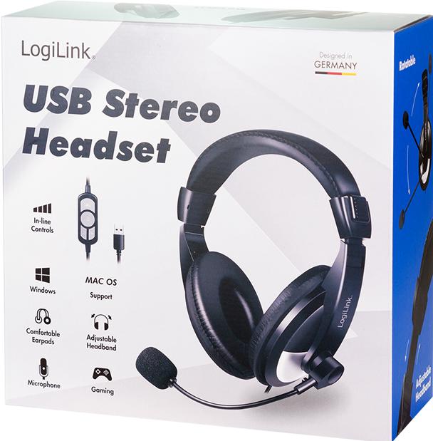 Image du produit LogiLink HS0019A (Filaire, USB-A)