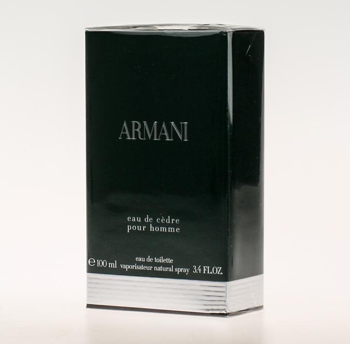 Actual product image Giorgio Armani eau de cèdre (Eau de toilette, 100 ml)