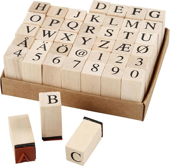 Produktbild Creativ Company Set Buchstaben/Zahlen 42-teilig