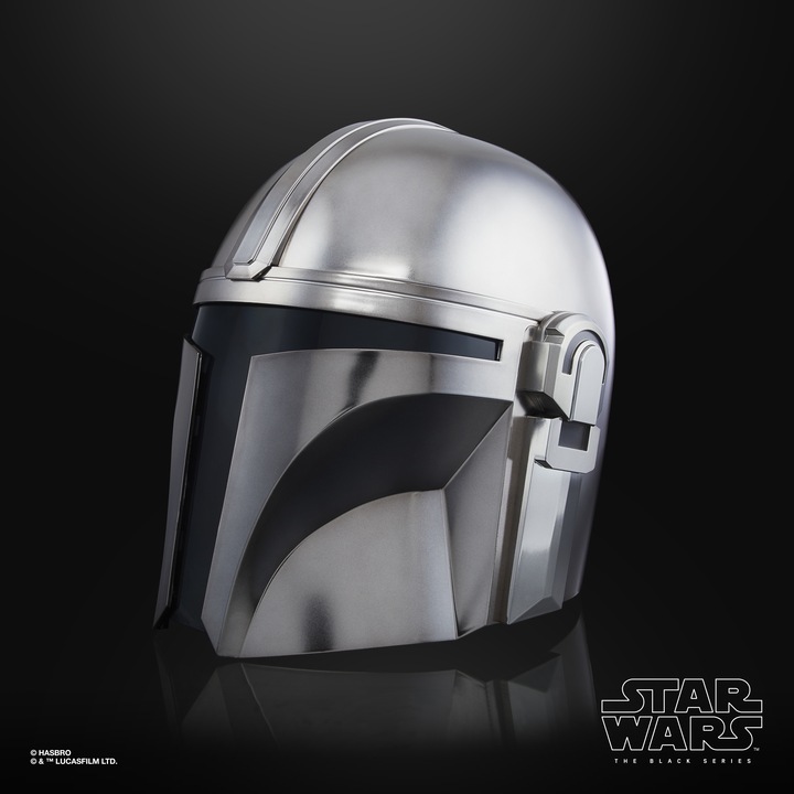 Actual product image Hasbro The Black Series: The Mandalorian Helmet