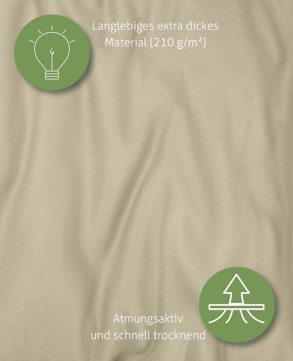 Immagine prodotto Aspero 2 x Bambus Spannbettlaken Macau (90-100 x 200 x 30 cm)