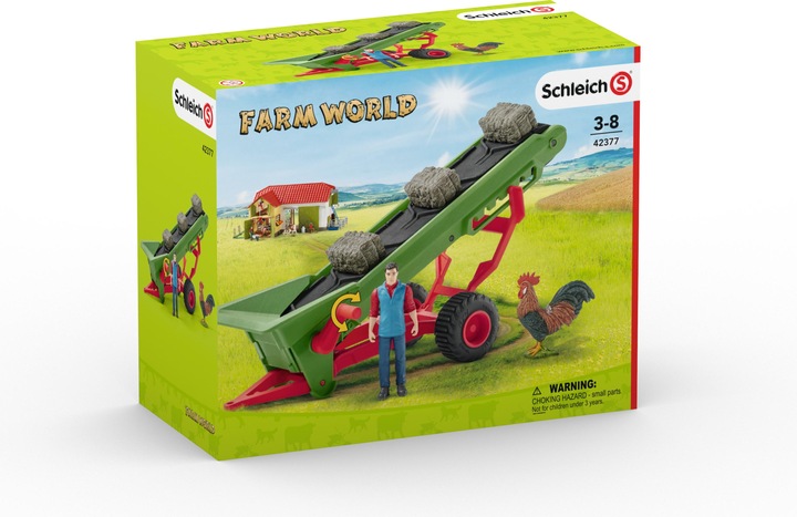 Immagine prodotto Schleich Nastro trasportatore del fieno con agricoltore