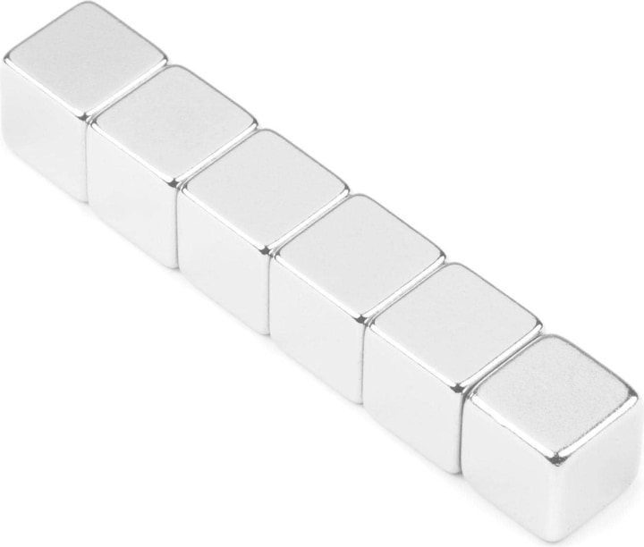 Image du produit Supermagnete Aimant en forme de cube (10 x)