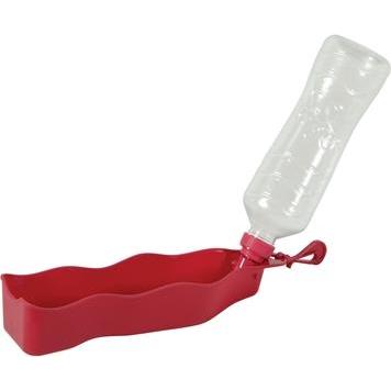 Zolux Bvk Inklapbare Waterfles Rood (0.40 cl), Ciotola mangime + Dosatore